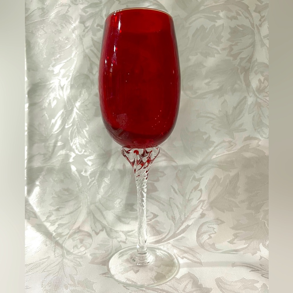 Kernow royal ruby red wine glasses - Picture 1 of 2